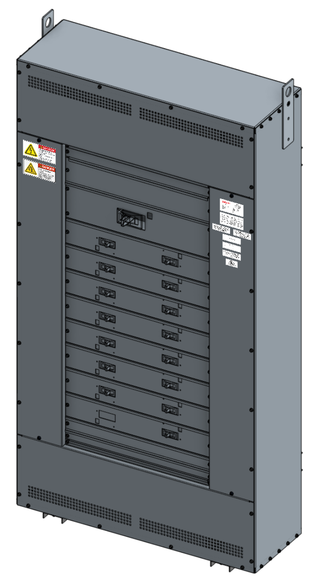 600V 1200A 3P4W 35kAIC Type 1 Power Distribution Panel